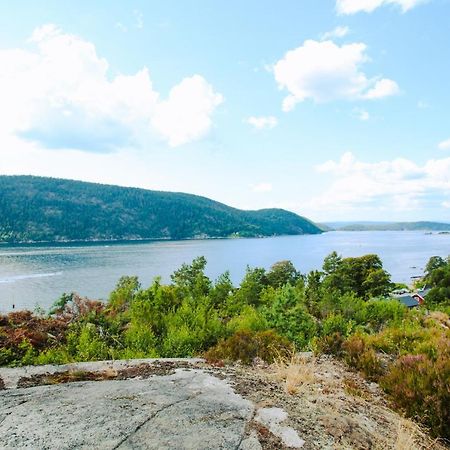 Funky Cabin With A Panoramic View Of The Oslofjord Nordre Frogn エクステリア 写真