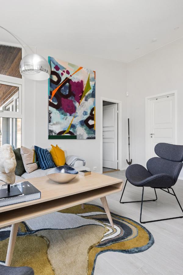 Funky Cabin With A Panoramic View Of The Oslofjord Nordre Frogn エクステリア 写真