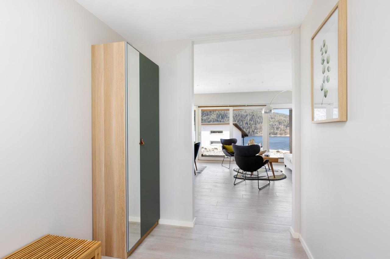 Funky Cabin With A Panoramic View Of The Oslofjord Nordre Frogn エクステリア 写真